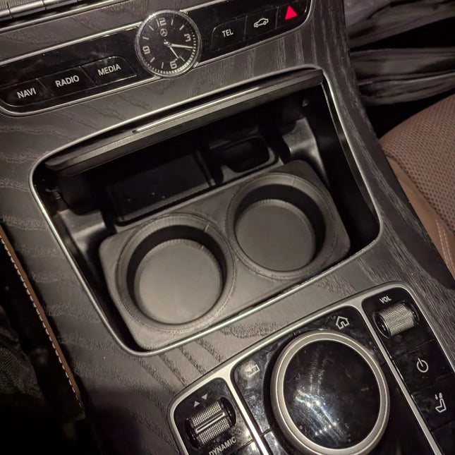 Mercedes-Benz E klasės centrinės konsolės puodelių laikiklis