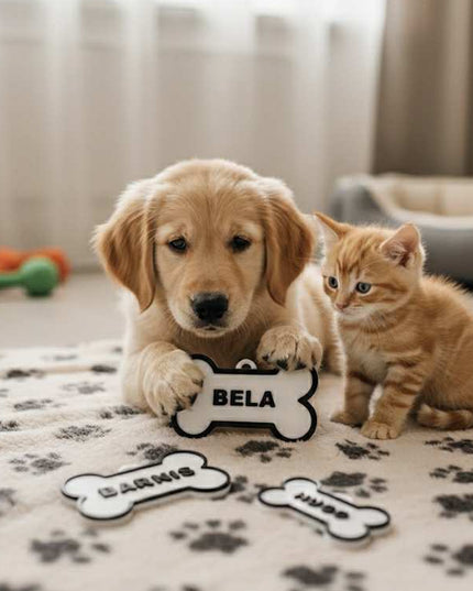 Prabangus personalizuotas žymeklis antkakliui / Raktų pakabukas