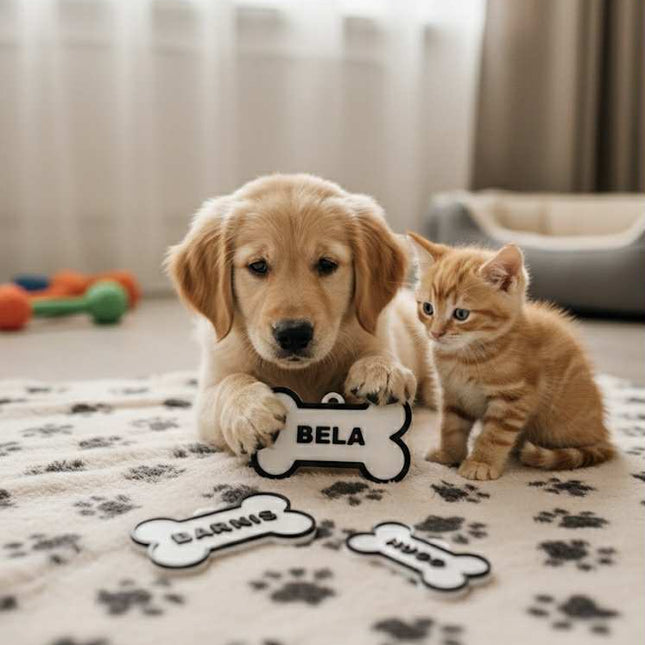 Prabangus personalizuotas žymeklis antkakliui / Raktų pakabukas