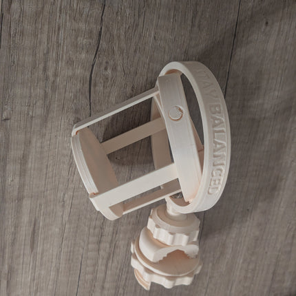 Giroskopinis Puodelio Laikiklis Vaikiškam Vežimėliui (Neišsiliejanti Technologija)