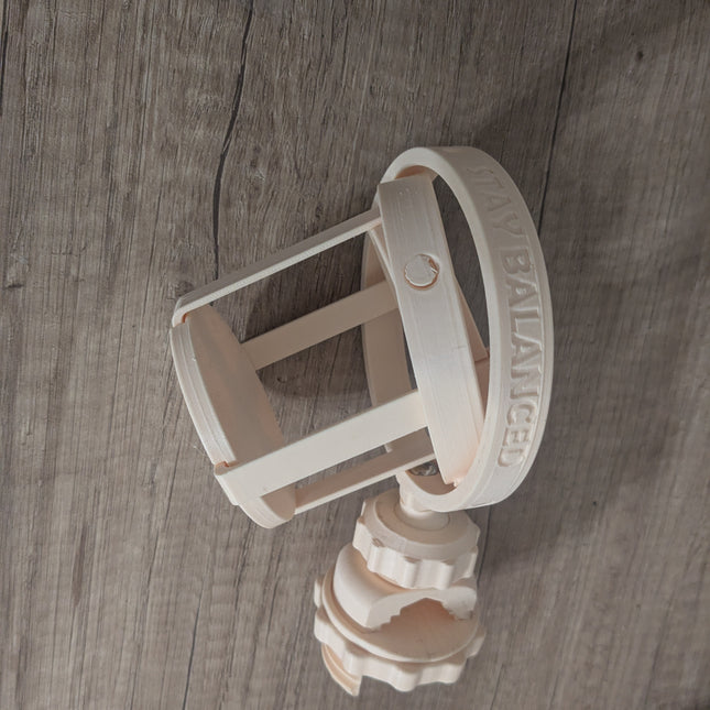 Giroskopinis Puodelio Laikiklis Vaikiškam Vežimėliui (Neišsiliejanti Technologija)