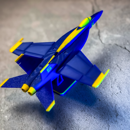 F/A-18 „Blue Angels“ Super Hornet Dėlionė-Kortelė