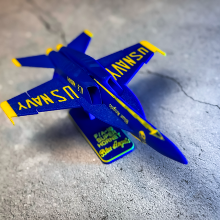 F/A-18 „Blue Angels“ Super Hornet Dėlionė-Kortelė