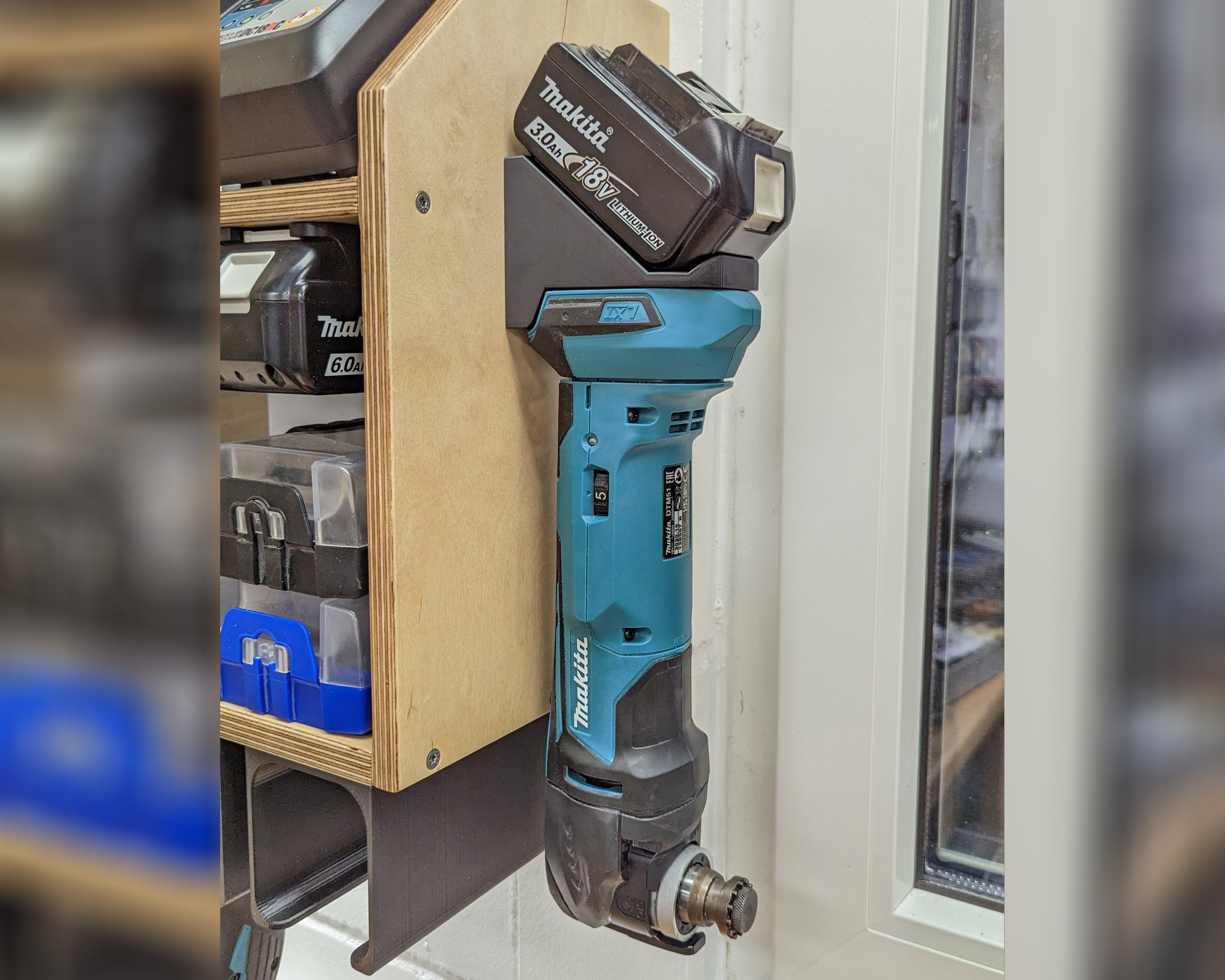 Makita 18 V elektrinių įrankių laikiklis