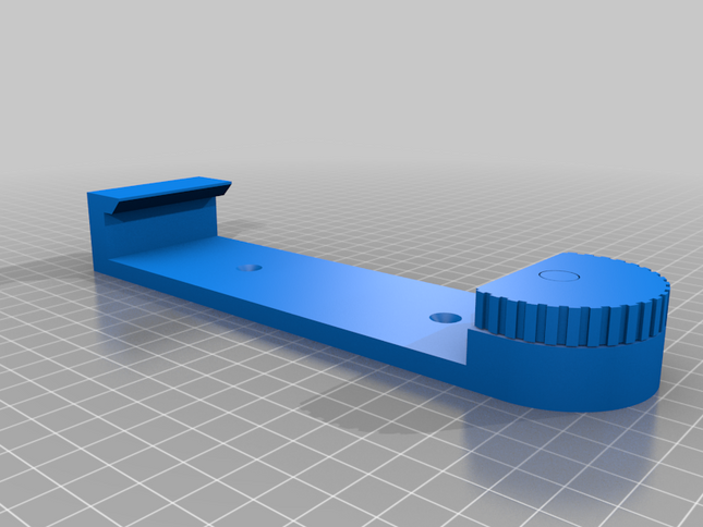 Universalus bėgelių laikiklis