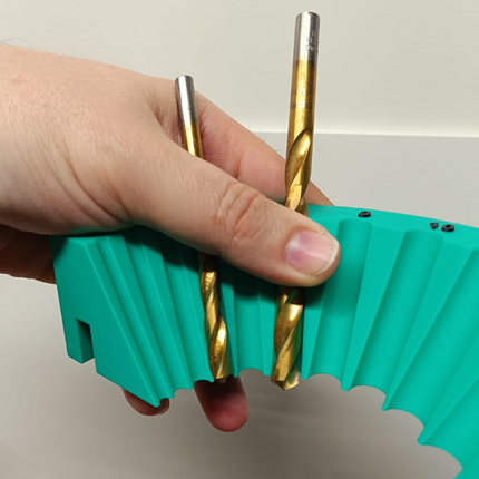 Grąžtų galandimo priedas kampiniam šlifuokliui (3-13 mm)
