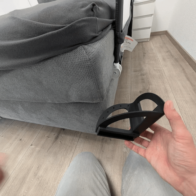 Paklodės fiksatorius