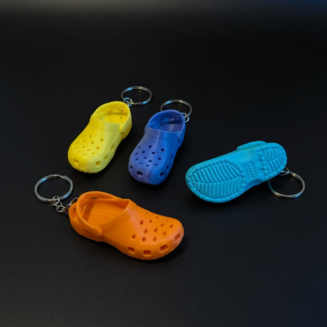 „Crocs“ Stiliaus Raktų Pakabukas – Žaismingas ir Ryškus Kasdienybės Aksesuaras!