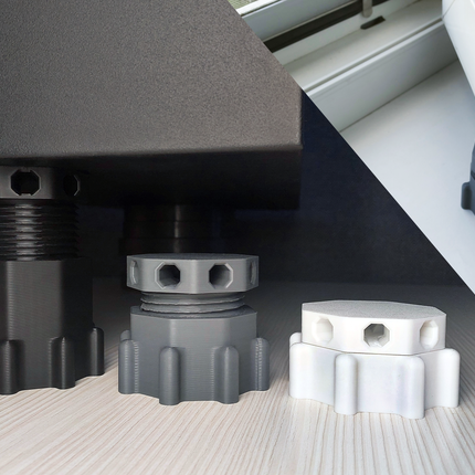 Reguliuojamo Aukščio Sraigtinė Atrama / Keltuvas – Universalus Palaikymo Įrankis