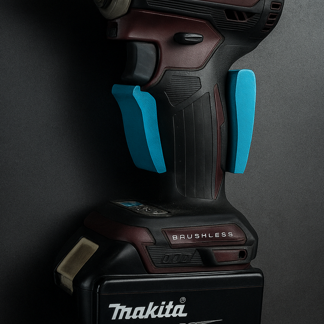 Makita bevielio suktuvo ir smūginio veržliarakčio sieninis laikiklis