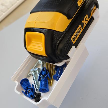 DEWALT XR Įrankių Stalčius – Tvirtinamas Ant Akumuliatoriaus Jungties