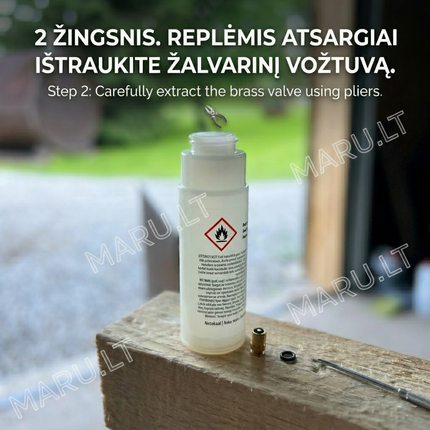 Thermafill – Thermacell balionėlių pildymo adapteris