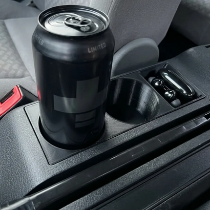 Audi A4 / S4 / B5 centrinės konsolės puodelių laikiklis ir dėtuvė