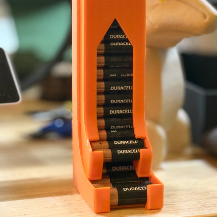 AA/AAA baterijų laikiklis