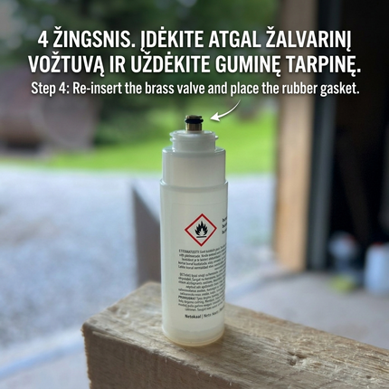 Thermafill – Thermacell balionėlių pildymo adapteris
