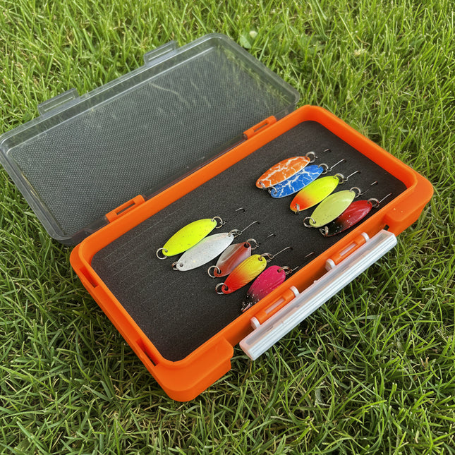 10 vnt. Spalvingų Blizgių Rinkinys + DOVANA Vandeniui atspari dėžutė