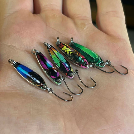 Micro-Spoon „Vabalas“ – 1.5g Masalų Rinkinys (5 vnt.) + Dežutė dovanų