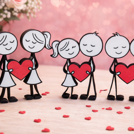 „Keepers of the Heart“ – Moderni Siluetų Skulptūra