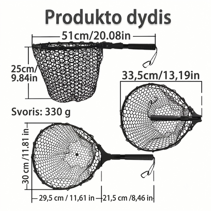 Kompaktiškas Sulankstomas Graibštas
