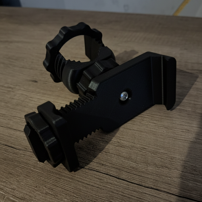 Universalus Telefono Laikiklis Dviračiui ir Vaikiškam Vežimėliui (360° Sukimas)