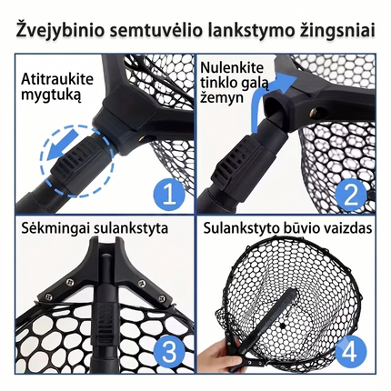 Kompaktiškas Sulankstomas Graibštas