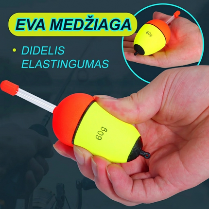 30g EVA Plūdė – Specializuota Vėjažuvių Žvejybai