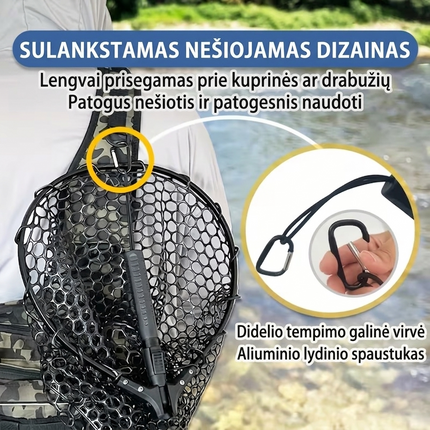 Kompaktiškas Sulankstomas Graibštas