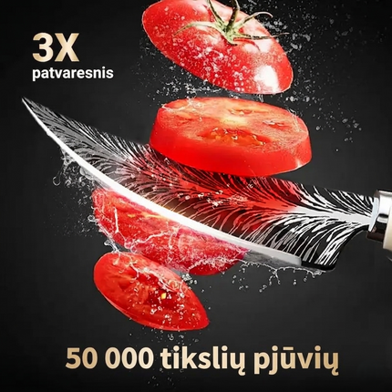 „Apex Carver“ – Profesionalus peilis mėsai, žuviai ir kasdieniam naudojimui