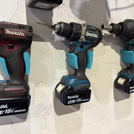 Makita bevielio suktuvo ir smūginio veržliarakčio sieninis laikiklis