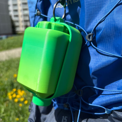 2-in-1 Nešiojamas Vandens ir Skanėstų Dubuo