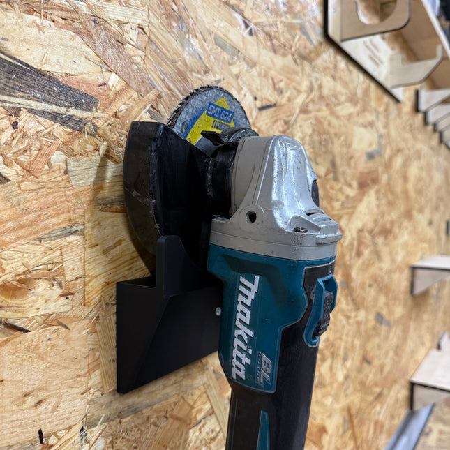 Universalus Sieninis Laikiklis Kampiniam Šlifuokliui – Tvarka Jūsų Dirbtuvėms