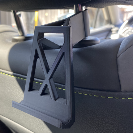 Automobilinis telefono laikiklis – montuojamas ant sėdynės atlošo