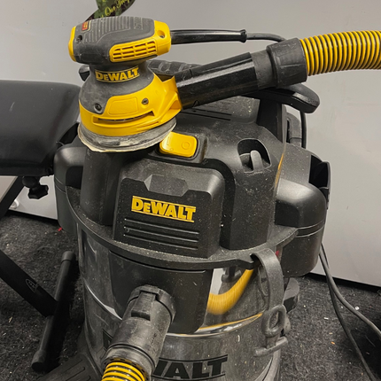 DEWALT Ekscentrinio Šlifuoklio Vakuminis Adapteris su Fiksatoriumi