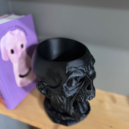 Helovyninis saldainių dubuo „Rėkianti Kaukolė“