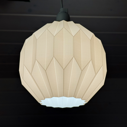 Pakabinamo Šviestuvo Gaubtas „Origami Sfera“ – 15 cm