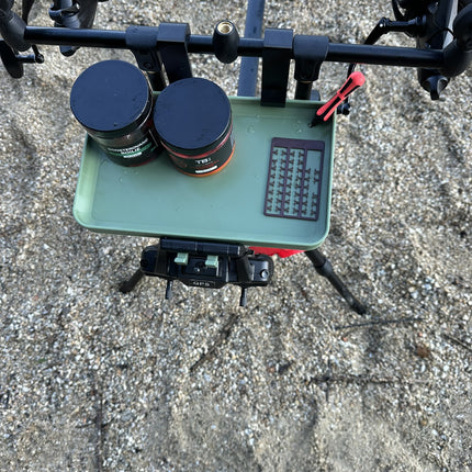 Žvejybinis staliukas montuojamas ant stovo