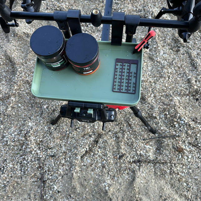 Žvejybinis staliukas montuojamas ant stovo