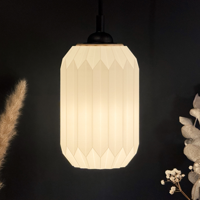 Pakabinamo Šviestuvo Gaubtas „Žibintas-Origami Stilius“ – 18 cm