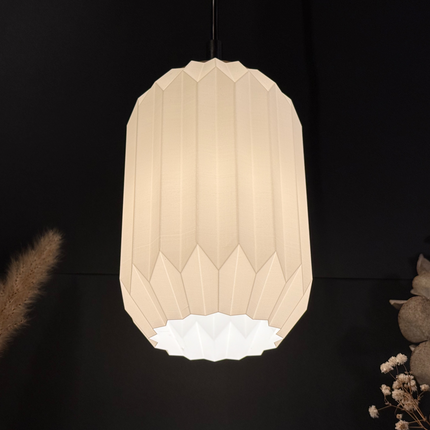 Pakabinamo Šviestuvo Gaubtas „Žibintas-Origami Stilius“ – 18 cm