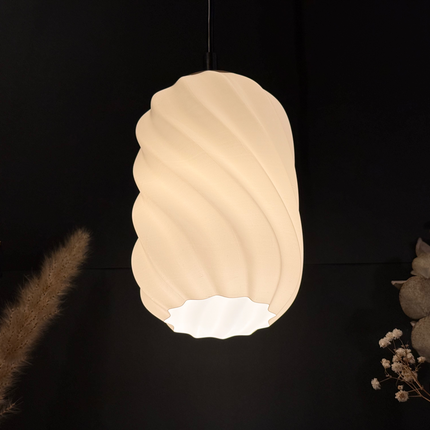 Pakabinamo Šviestuvo Gaubtas „Žibintas-Sūkurys“ – 18 cm (Swirling)