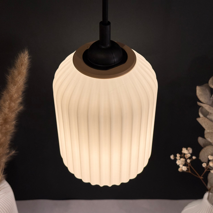 Pakabinamo Šviestuvo Gaubtas „Žibintas-Kylantis Raštas“ – 18 cm
