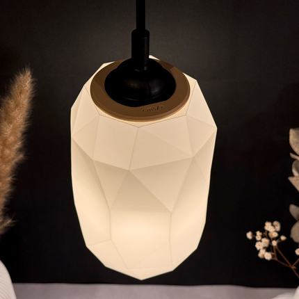 Pakabinamo Šviestuvo Gaubtas „Žibintas-Low Poly“ – 18 cm