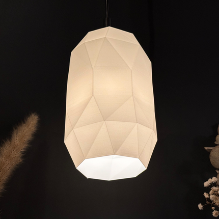 Pakabinamo Šviestuvo Gaubtas „Žibintas-Low Poly“ – 18 cm