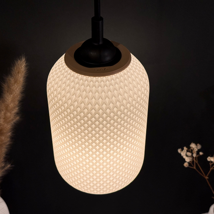 Pakabinamo Šviestuvo Gaubtas „Žibintas-Šachmatų Lenta“ – 18 cm