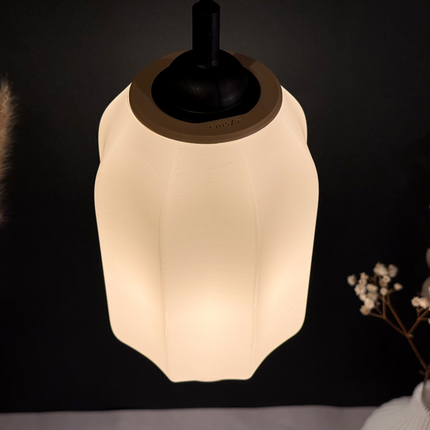 Pakabinamo Šviestuvo Gaubtas „Žibintas-Karambola“ – 18 cm (Star Fruit)