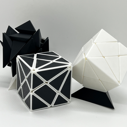 Išplėstinis Galvosūkis „Axis Kubas“ Su Plytelių Dizainu