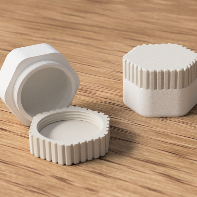 Kompaktiškas kelioninis indelis