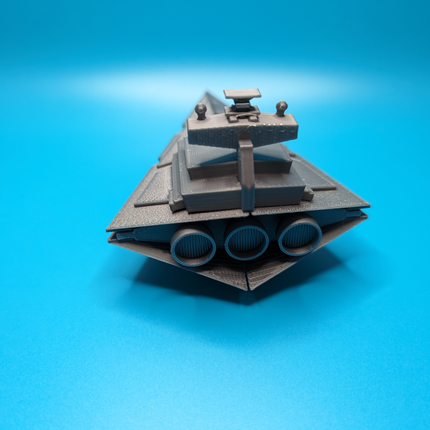 Star wars (Star Destroyer) – Miniatiūrinis Dėlionės-Kortelės Modelio Rinkinys
