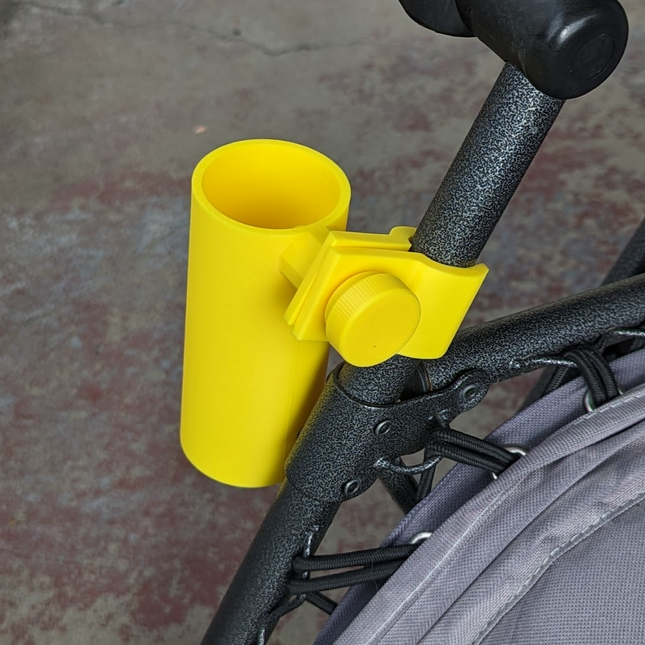 Meškerės laikiklis kėdei