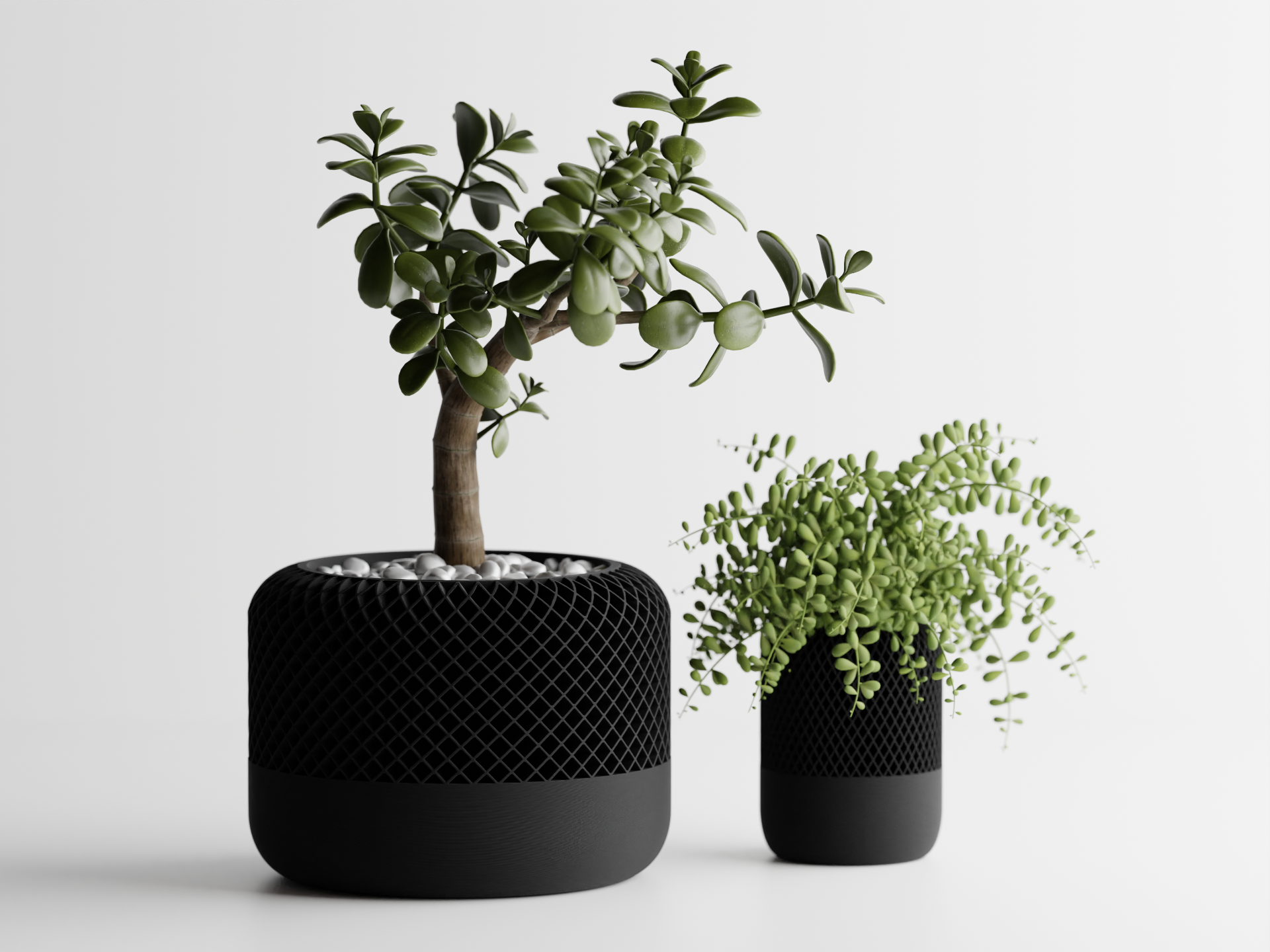 Modernus „Home Pod“ stiliaus augalų vazonas